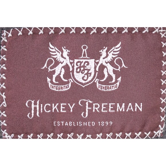 Hickey Freeman "CORSAIR" Sport Coat Suit Jacket Blazer Sz 46L Two Button Solid - Picture 7 of 11